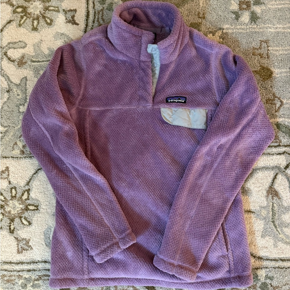 Patagonia Lavender Fleece Jacket